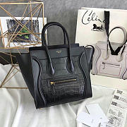 Celine Leather Micro Luggage Z1046 26cm  - 1