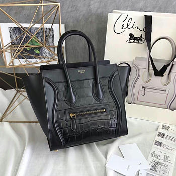 Celine Leather Micro Luggage Z1046 26cm 