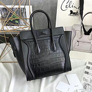 Celine Leather Micro Luggage Z1046 26cm  - 2