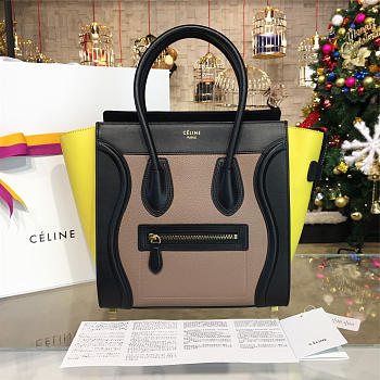 Celine Leather Micro Luggage Z1079 27cm 