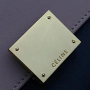 Celine Trapeze Leather Handbag Z1223 27cm  - 3