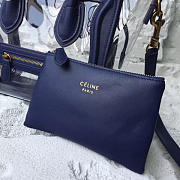 Celine Nano Luggage  Leather Shoulder Bag Z1241 20cm - 4