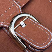Delvaux Mini Brillant Satchel Orange 1486 20cm - 3
