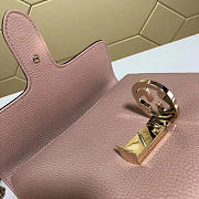 Gucci GG Flap Shoulder Bag On Chain Pink 5103032 25cm - 5