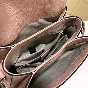 Gucci GG Flap Shoulder Bag On Chain Pink 5103032 25cm - 4