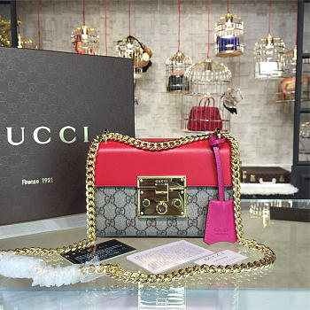 Gucci GG Leather Padlock 2168 20cm 