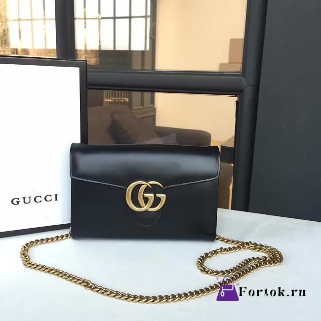 Gucci GG Leather Marmont 2192 20cm - 1