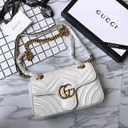 Gucci GG Leather Marmont 2255 22cm - 2