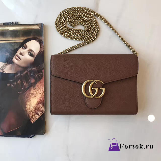 Gucci GG Leather WOC 2347 - 1