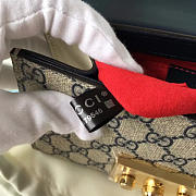 Gucci GG Leather Padlock Black 2394 20cm - 4