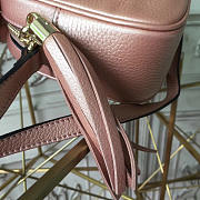 Gucci Soho Disco Leather Bag Rose Gold Z2606 21cm - 2