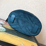 Gucci Marmont Pocket Blue 2626 18cm - 2