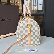 Louis Vuitton SPEEDY BANDOULIÈRE 25 Damier Azur Canvas 3206 - 3