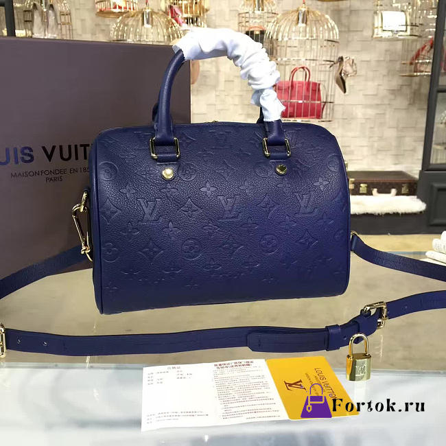 Louis Vuitton SPEEDY 25 Marine rouge 3214 - 1