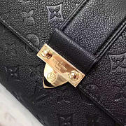 Louis Vuitton SAINT SULPICE PM NOIR Full Black 3434 25cm - 4