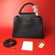 LOUIS VUITTON CAPUCINES BB NOIR - 1