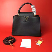 LOUIS VUITTON CAPUCINES BB NOIR - 6
