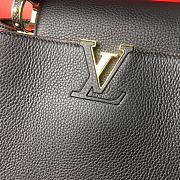 LOUIS VUITTON CAPUCINES BB NOIR - 3