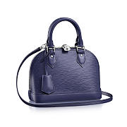 Louis Vuitton Alma BB Epi Leather Indigo M40855 24cm  - 1