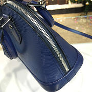 Louis Vuitton Alma BB Epi Leather Indigo M40855 24cm  - 4