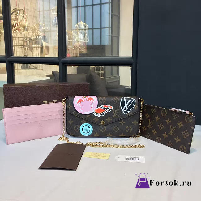Louis Vuitton POCHETTE FELICIE world tour 3564 21cm - 1