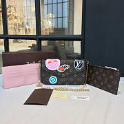 Louis Vuitton POCHETTE FELICIE world tour 3564 21cm - 2