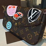 Louis Vuitton POCHETTE FELICIE world tour 3564 21cm - 5