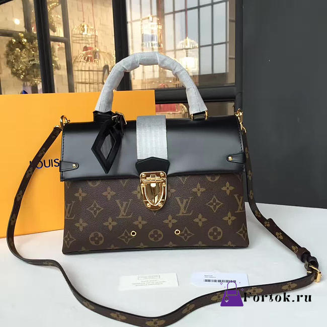 Louis Vuitton Monogram One Handle Flap Bag MM 3615 - 1