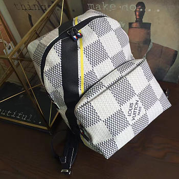 LV Apollo Backpack Damier Cobalt Canvas America's Cup N44006 38cm