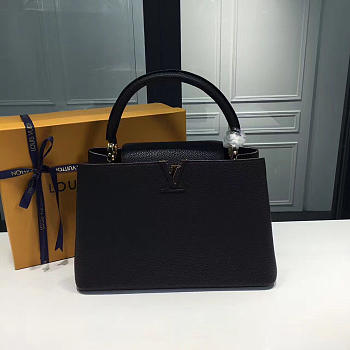 LOUIS VUITTON CAPUCINES MM Noir 3678 