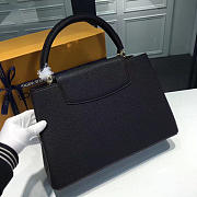 LOUIS VUITTON CAPUCINES MM Noir 3678  - 2