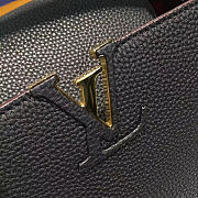 LOUIS VUITTON CAPUCINES MM Noir 3678  - 4