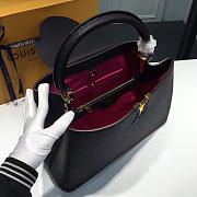 LOUIS VUITTON CAPUCINES MM Noir 3678  - 6