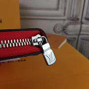 Louis Vuitton Superme Zip Wallet Red 20.5cm - 2