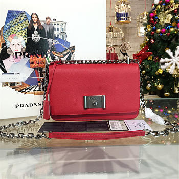 PRADA METAL CLOSURE 3923 23.5cm 