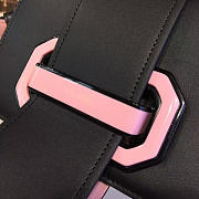 PRADA Plex Ribbon Bag Black and Pink 4249 - 3