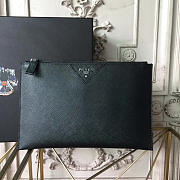 Prada Leather Clutch Bag 4315 28cm - 1