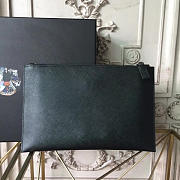 Prada Leather Clutch Bag 4315 28cm - 4
