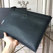 Prada Leather Clutch Bag 4321 34cm - 6