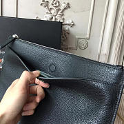 Prada Leather Clutch Bag 4321 34cm - 3