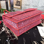 YSL Shoulder Bag Pink 4726 22cm - 3