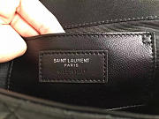 YSL ENVELOPE SATCHEL Black and White 4814 24cm  - 4