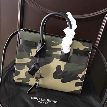 YSL Classic Sac-De-Jour Camouflage 4881 32cm 