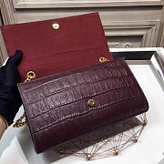 YSL MONOGRAM MM KATE BAG WITH LEATHER TASSEL 4971 24cm  - 2