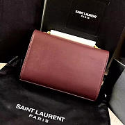 YSL MONOGRAM KATE BAG WITH LEATHER TASSEL 4975 17cm  - 5