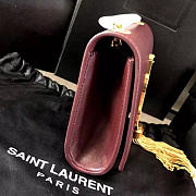 YSL MONOGRAM KATE BAG WITH LEATHER TASSEL 4975 17cm  - 4