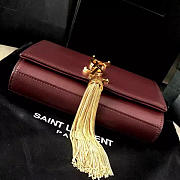 YSL MONOGRAM KATE BAG WITH LEATHER TASSEL 4975 17cm  - 3
