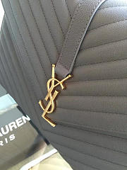 YSL MONOGRAM College Gold Hardware Gray 5079 31cm - 2