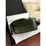 Chanel Quilted Lambskin Flap Bag Green A91365 25.5cm - 4