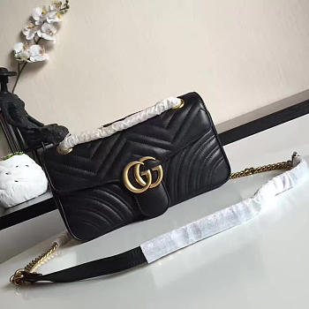 Gucci GG Leather Marmont 5609 26cm